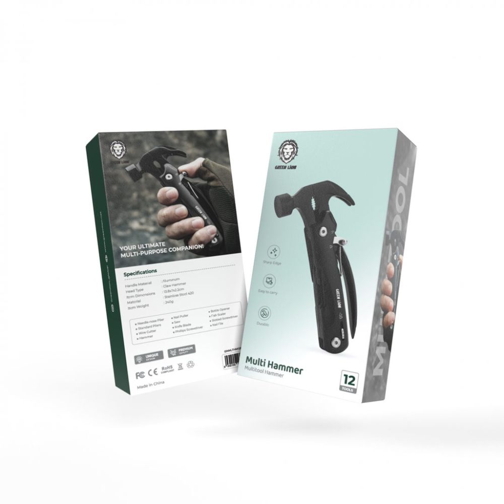 Green Lion Multi Hammer - Black