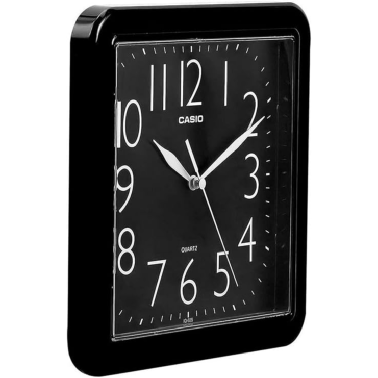 Casio Wall Analog Clock Square Iq06-1Df-Black