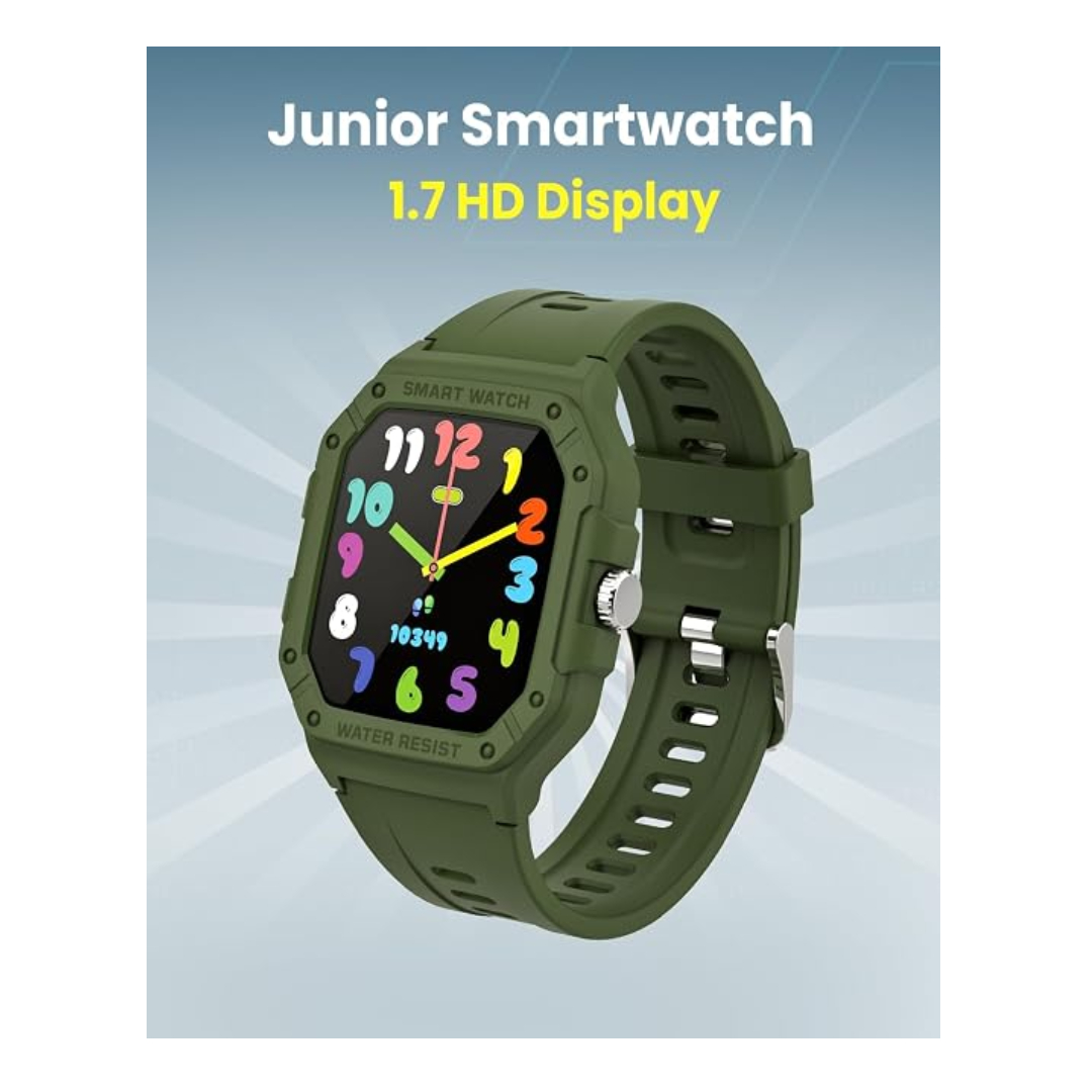 Moxedo Junior Smart Watch For Kids- Green
