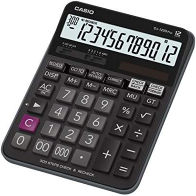 Casio Desktop Calculator Dj-120D Plus