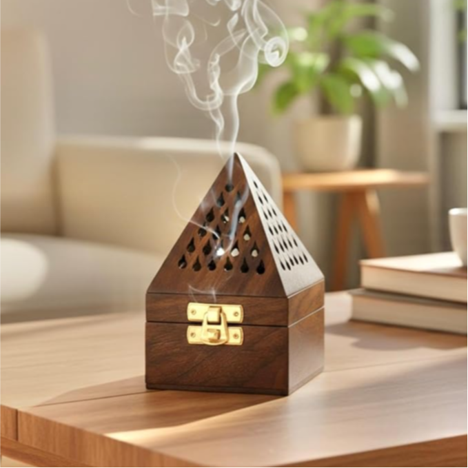 Bakhoor Burner Wooden Xs-7129