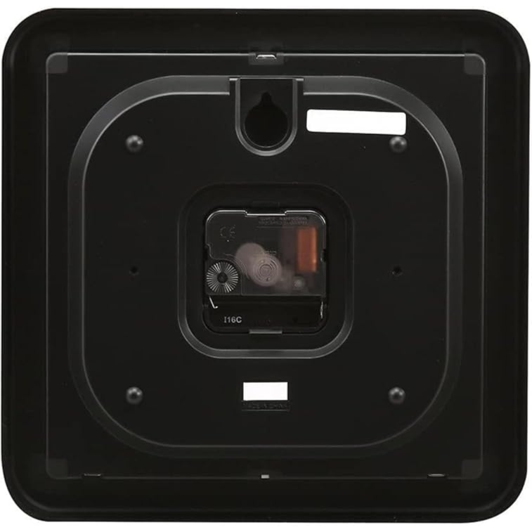 Casio Wall Analog Clock Square Iq06-1Df - Black