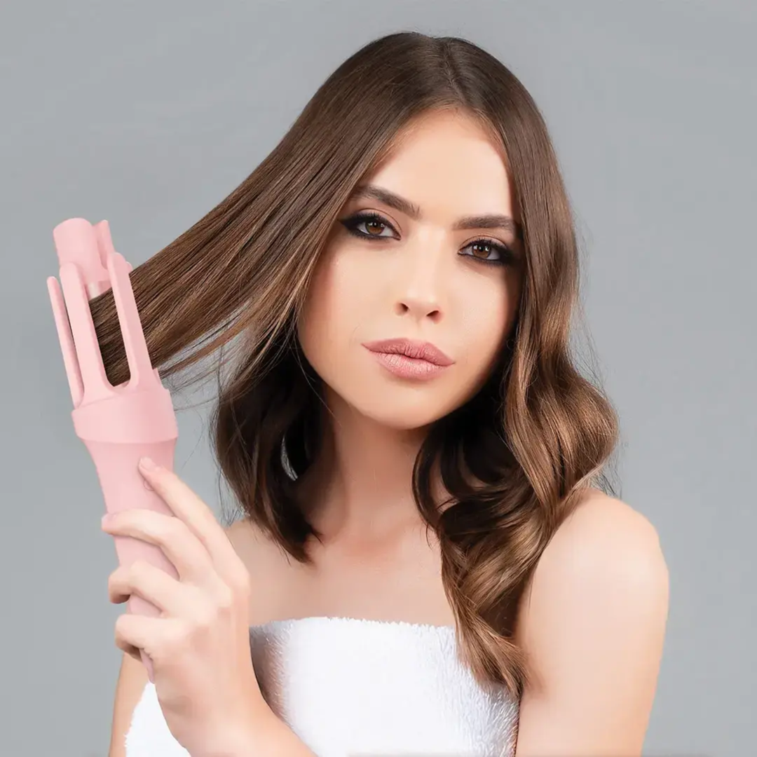 Porodo Lifestyle Ceramic Curling Iron - Pink