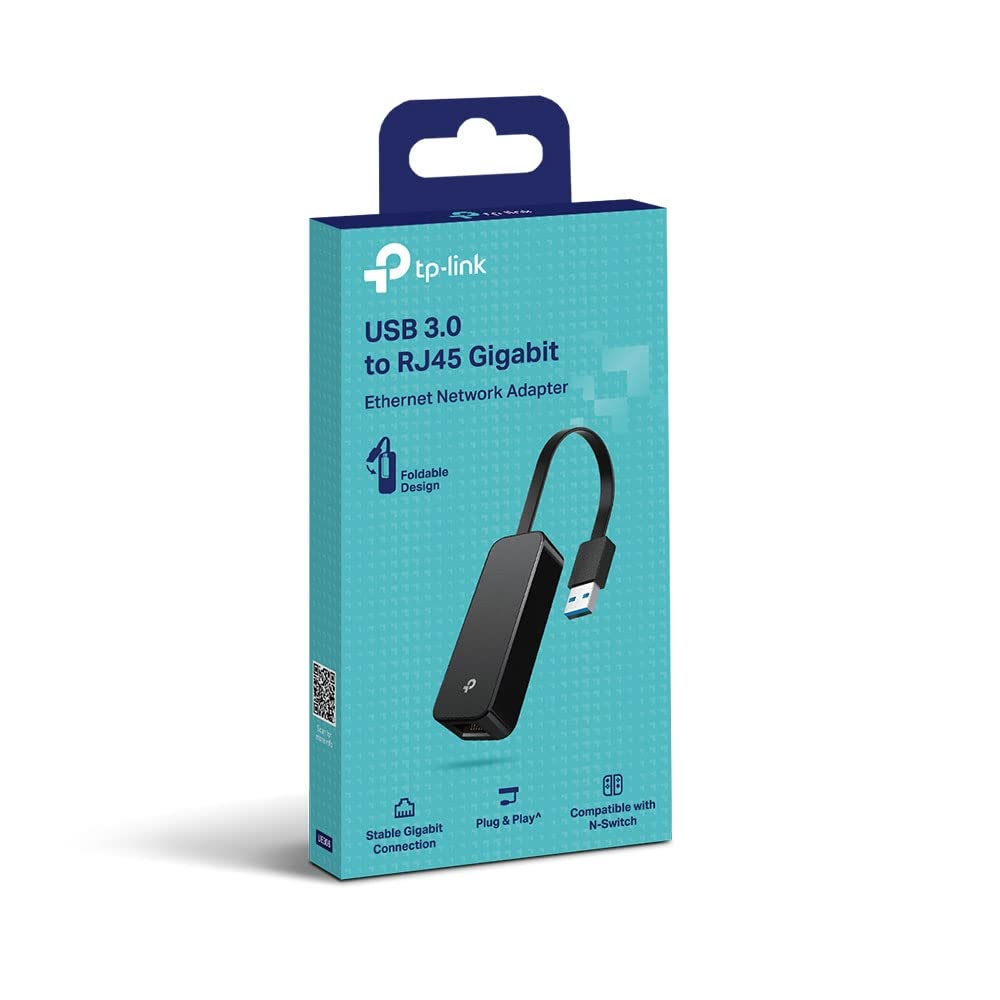Tp-Link 3.0 Usb To Ethernet Adapter Rj45 Gigabit Ue306