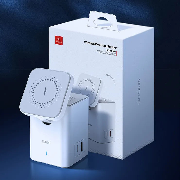 Xundd 4 In 1 Wireless Desktop Charger Xdch-041
