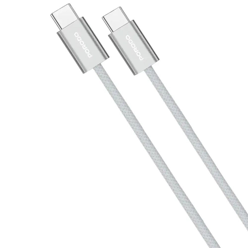 Porodo High-Speed Usb-C Braided Cable Charging & Data Transfer