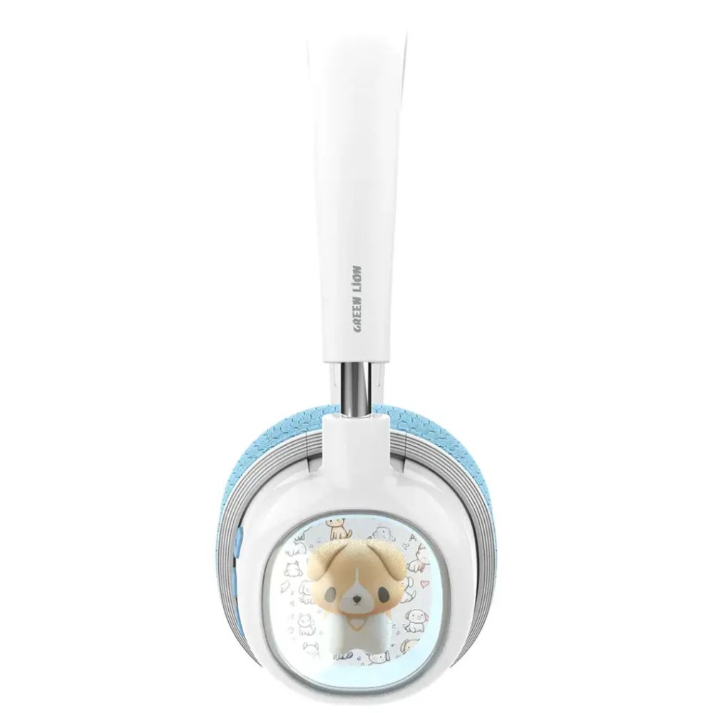 Green Lion Gk-600 Kids Wireless Headphones-Blue