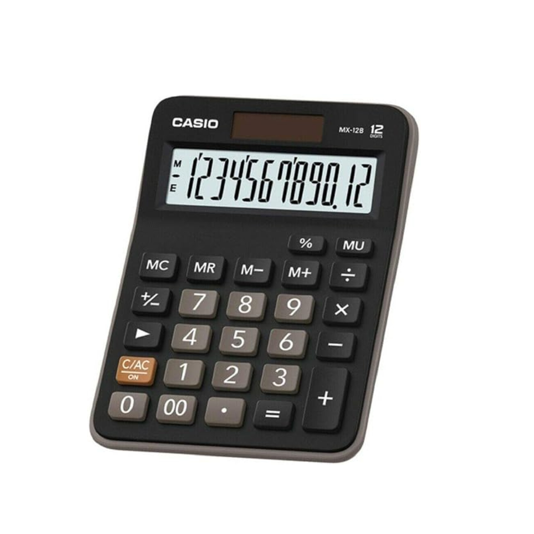 Casio Electronic Calculator Mx-12B-Bk