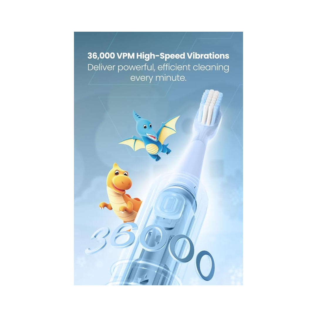 Moxedo Bubblio Kids Rechargeable Electric Toothbrush
