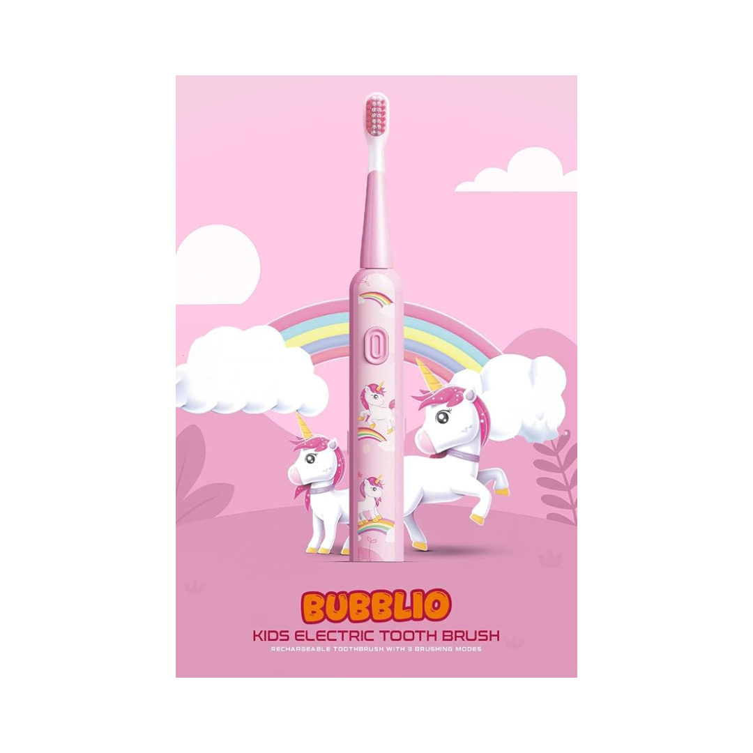 Moxedo Bubblio Kids Electric Toothbrush Rechargeable