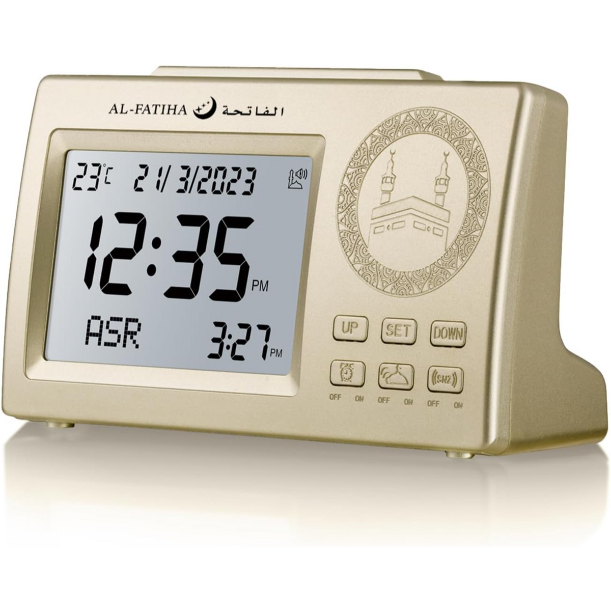Azan Islamic Digital Table Clock Faj-106