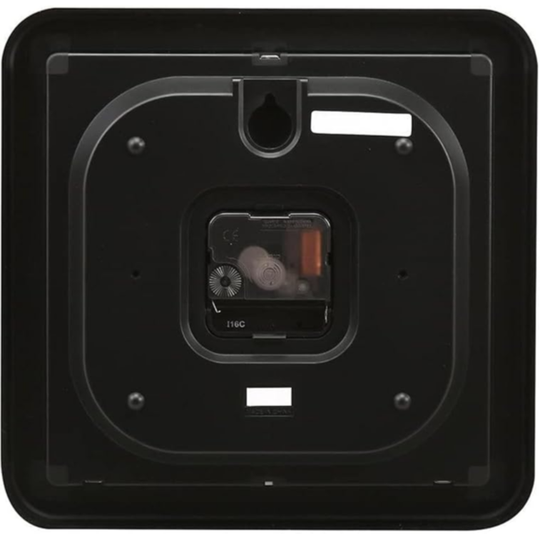 Casio Wall Analog Clock Square Iq06-1Df-Black