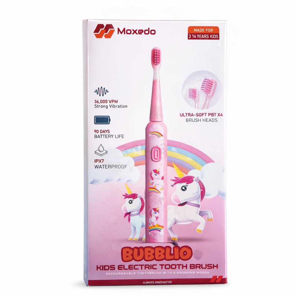 Moxedo Bubblio Kids Electric Toothbrush Rechargeable