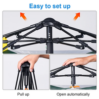 Portable Automatic Outdoor Camping Tent 222X222X150Cm
