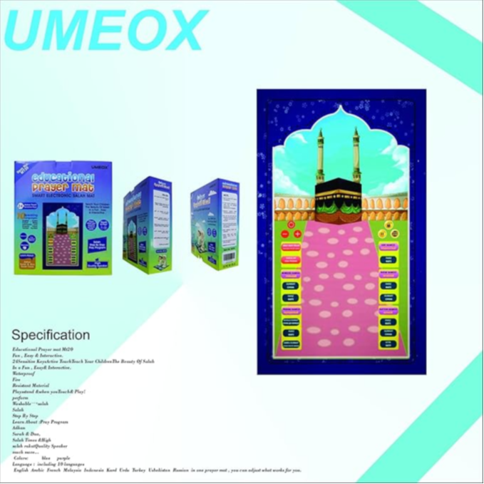 Umeox Educational Prayer Mat For Kids