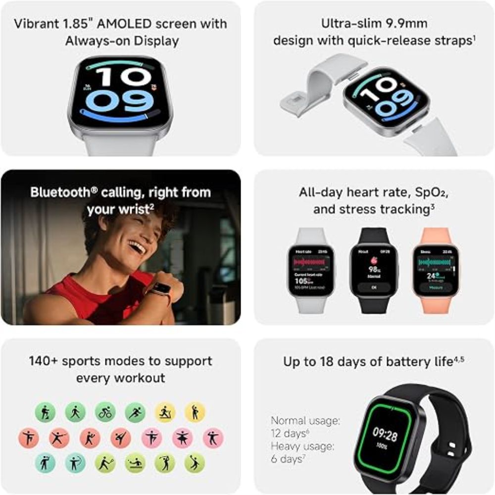Redmi Watch 6 Active Midnight Black