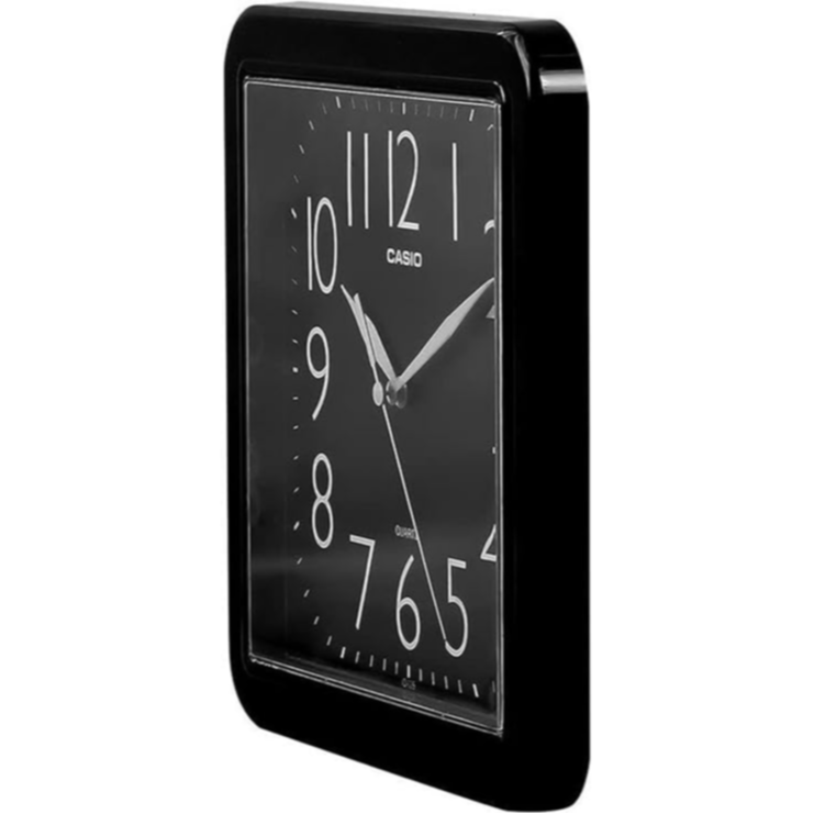 Casio Wall Analog Clock Square Iq06-1Df-Black