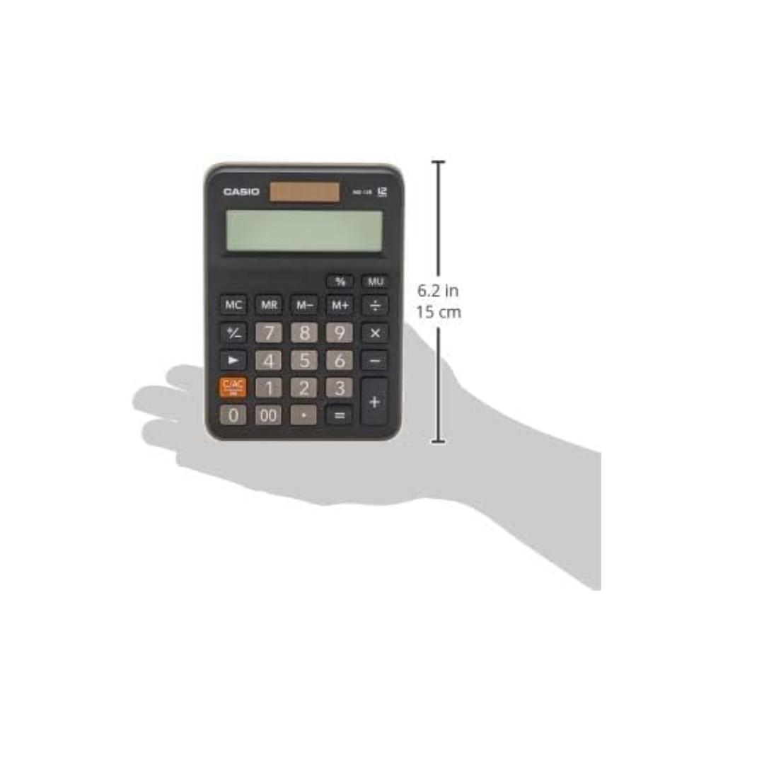 Casio Electronic Calculator Mx-12B-Bk