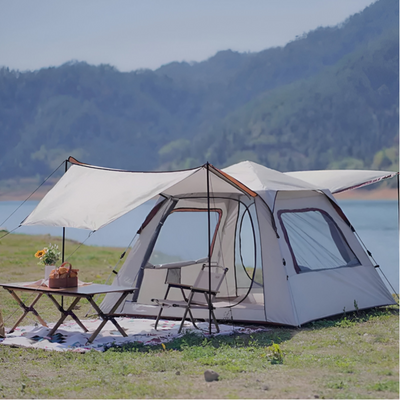 2 In 1 Sunroof Automatic Camping Tent 210x260x160Cm