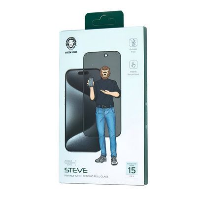 Tempered Glass Iphone 15 Pro 5D Privacy