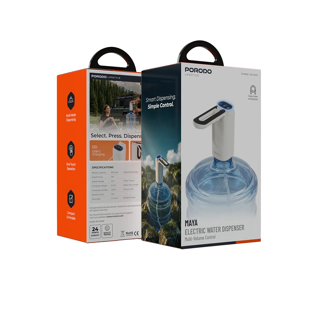 Porodo Lifestyle Maya Electric Water Dispenser