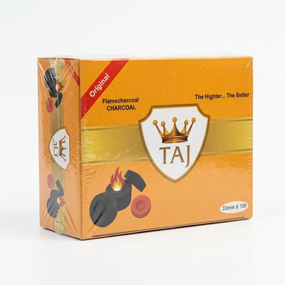 Taj Charcoal - 33mm - 100 Pieces