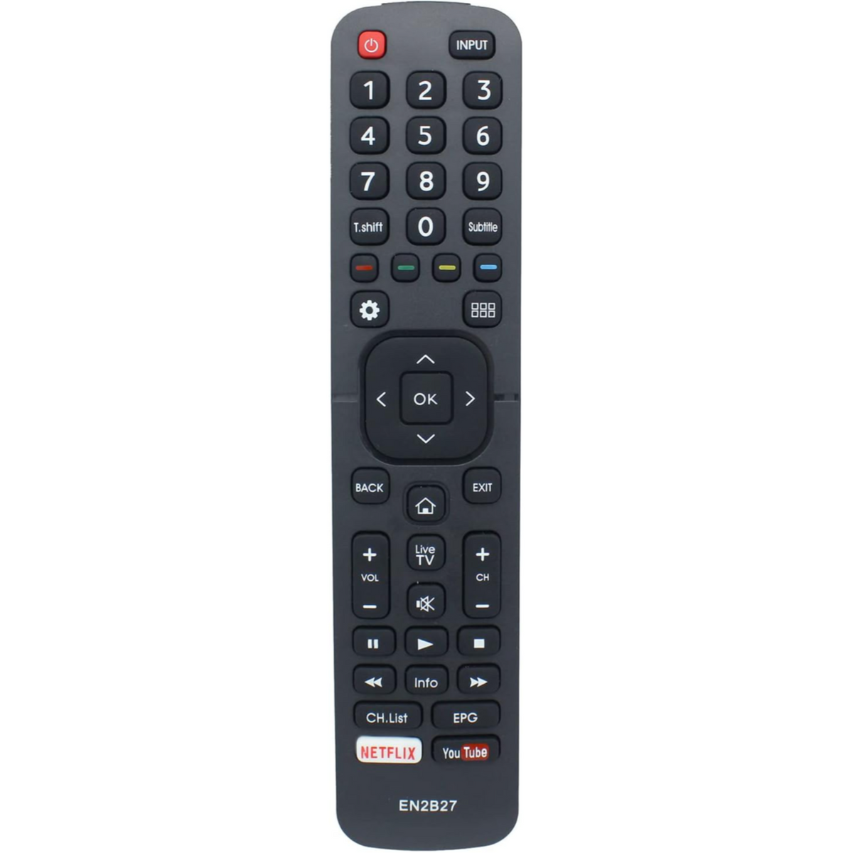 Hisense Smart Tv Remote Control En2B27