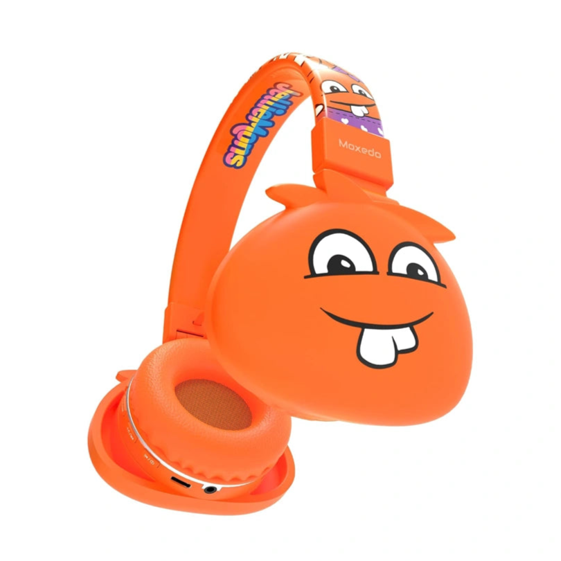 Moxedo Junior Dilla Wireless On-Ear Headphones For Kids - Orange