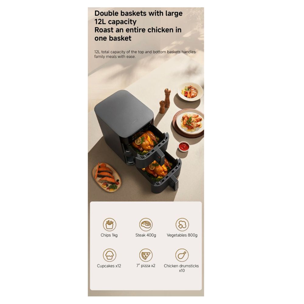 Xiaomi Dual Zone Air Fryer 12L Uk