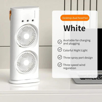Portable Double Ended Desk Spray Fan