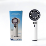 Handheld Digital Display Charging Fan