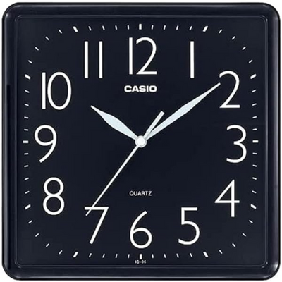 Casio Wall Analog Clock Square Iq06-7Df-White