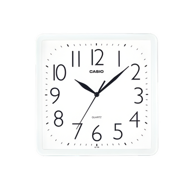 Casio Wall Analog Clock Square Iq06-7Df-White