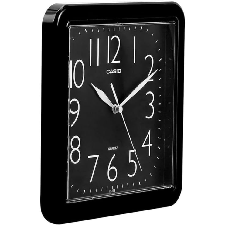Casio Wall Analog Clock Square Iq06-1Df - Black