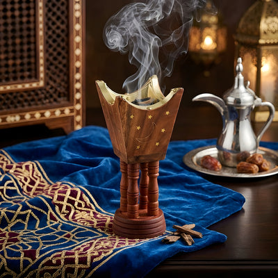 Wooden Bukhoor Incense Burner Wld-7161