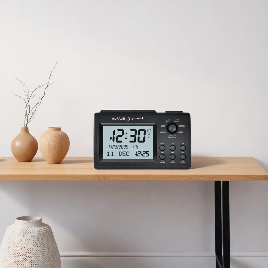 Al-Fajr Azan Table Clock Ct-11