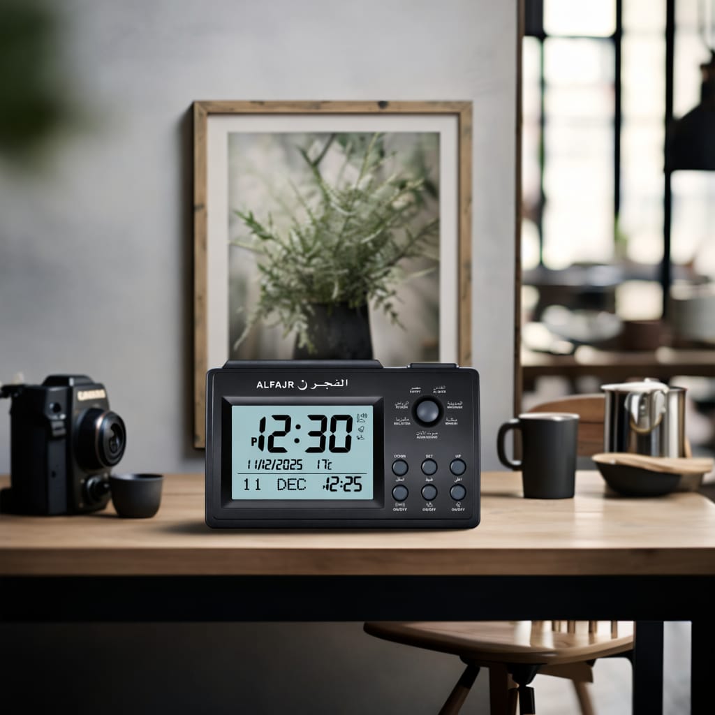 Al-Fajr Azan Table Clock Ct-11