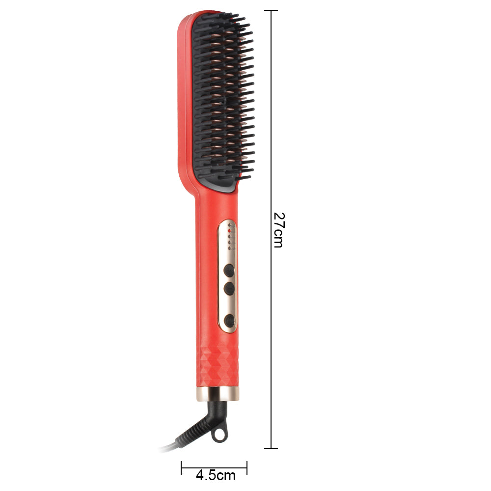 Raf Hair Straightener Brush Hair R.406W