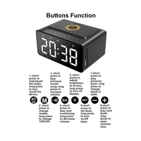 Quran Speaker With Azan Clock Sq-808