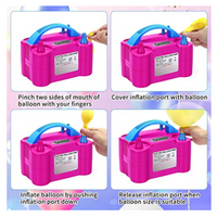 Electric Balloon Pump Dual Nozzle 220V