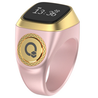 Smart Tasbih Zikr Ring - Pink