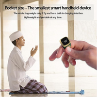 Smart Tasbih Zikr Ring - Green