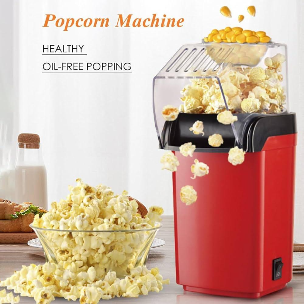 Raf Portable Hot Air Popcorn Maker Machine 1200W