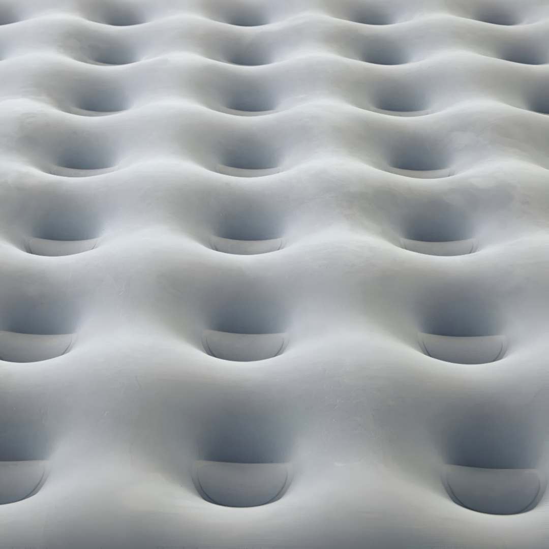 Inflatable Bed Double Side - Grey
