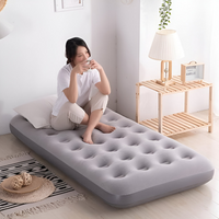 Inflatable Bed Single Size Grey - Grey