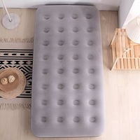 Inflatable Bed Single Size Grey - Grey