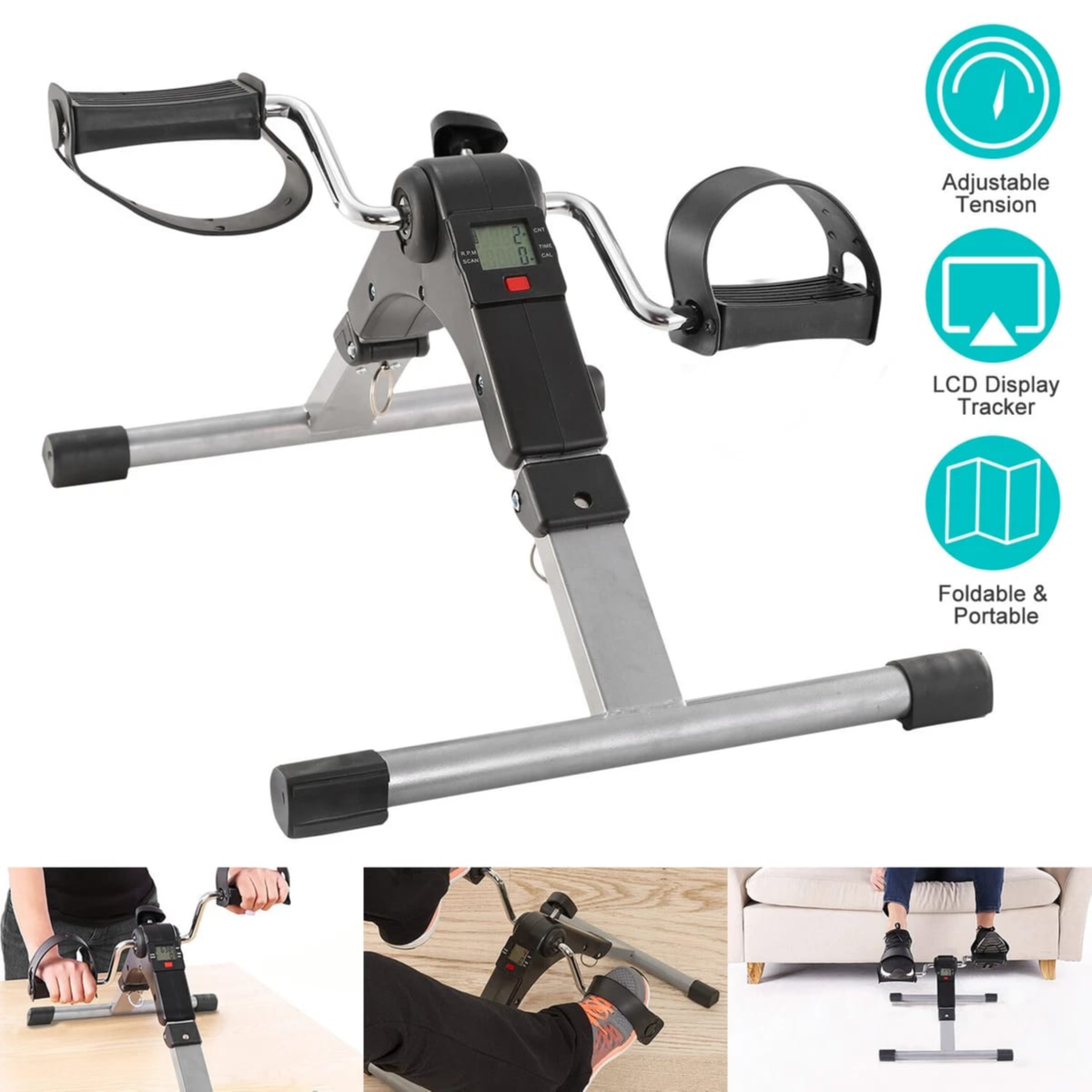 Pedal Exerciser Arm And Leg Foot