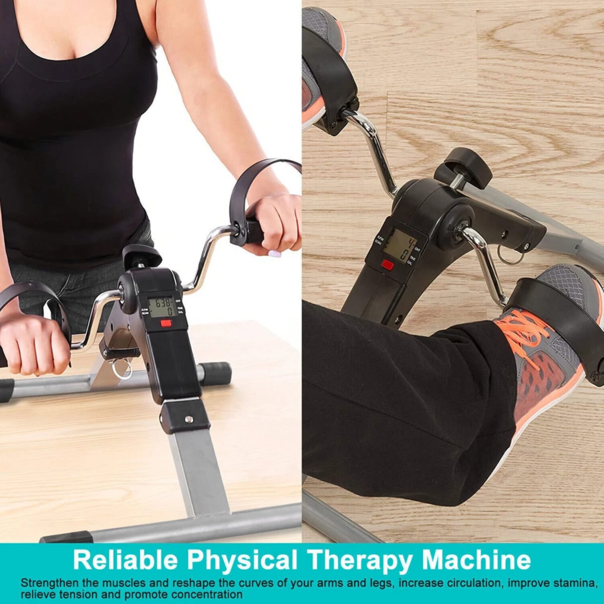 Pedal Exerciser Arm And Leg Foot
