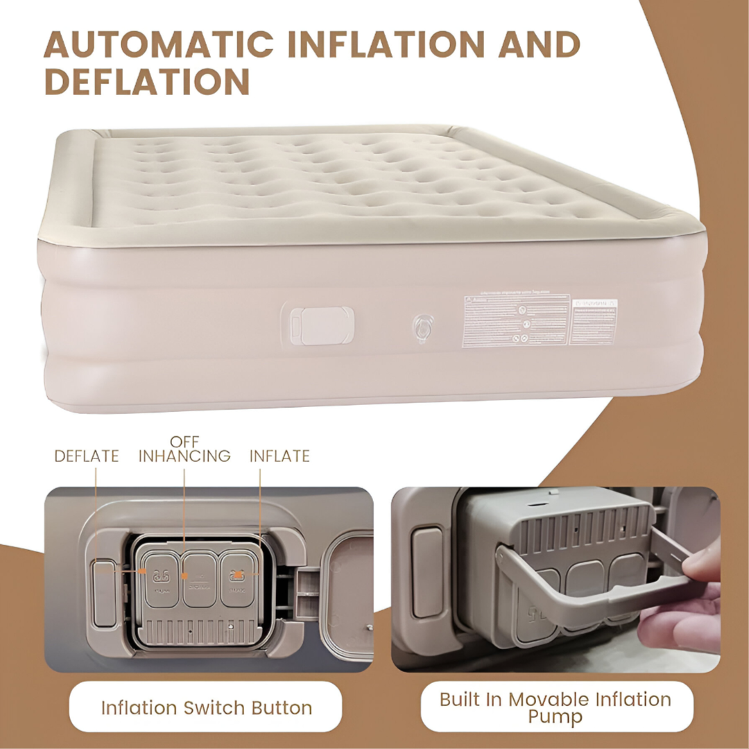 Inflatable Bed Automatic Double Size