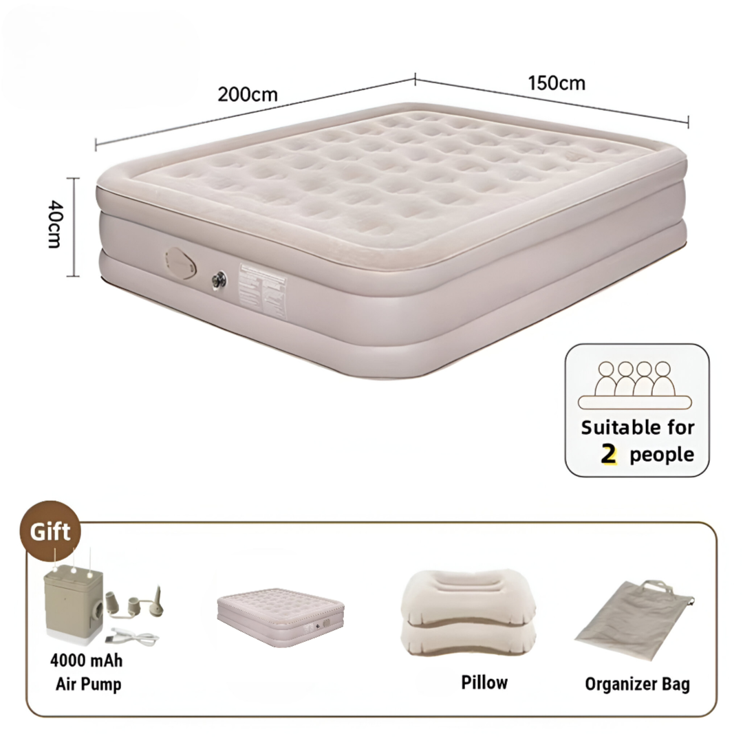 Inflatable Bed Automatic Double Size